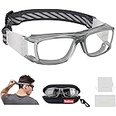 SooGree Sport Glasses for Men Women Basketball Football Sport Goggles Anti Fog Shock Collision Wearable Glasses