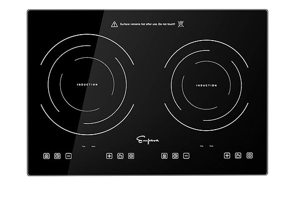 Empava 12" Electric Induction Cooktop with Dual Burners