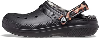 cheetah print crocs fuzzy