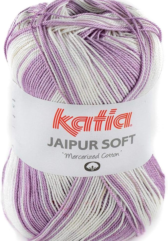 Lanas Katia Jaipur Soft Ovillo de Color Plata Cod. 103: Amazon.es: Hogar