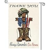 250 Years Anniversary America Garden Flag,250th Anniversary USA Patriotic 4th of July Garden Flag ,Patriotic Day Flag 12x18 Inch Double Sided Military Soldiers Boots patriotic Veteran Yard Outdoor Decoration