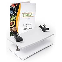 Extra Firm Tofu Press - by Healthy Express - Premium curved plates for superior pressing results on Firm and Extra Firm…