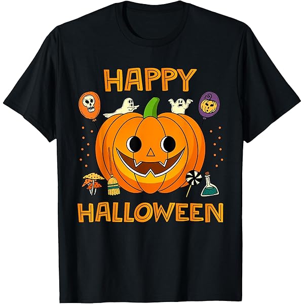 Amazon.com: Trick Or Treat Halloween Cute Happy Halloween 2024 T