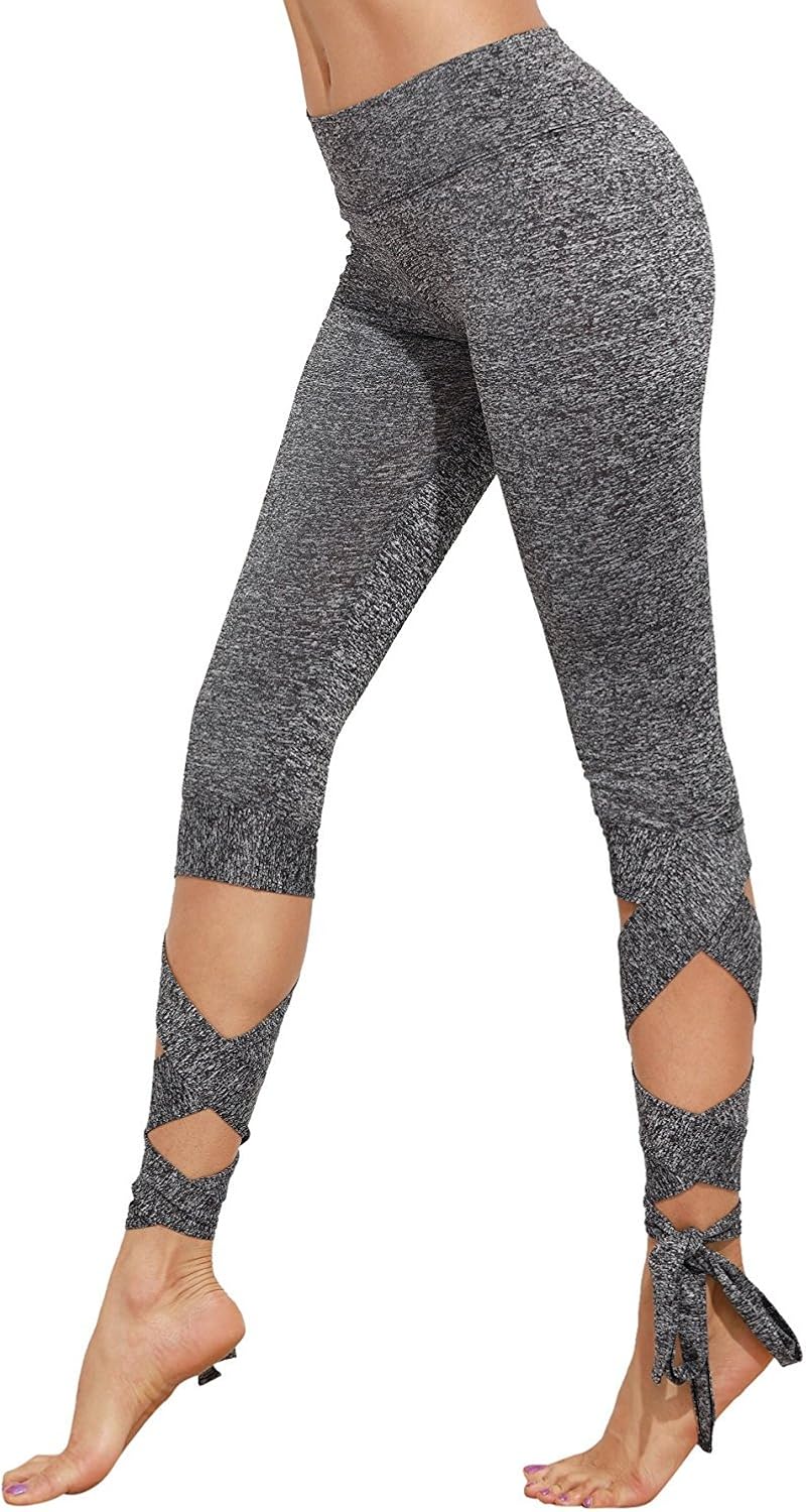 tie up yoga leggings