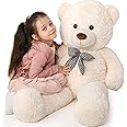MaoGoLan Giant Huge Teddy Bear 39 inch Baby Shower Large Stuffed Animal Decorations for Boy
