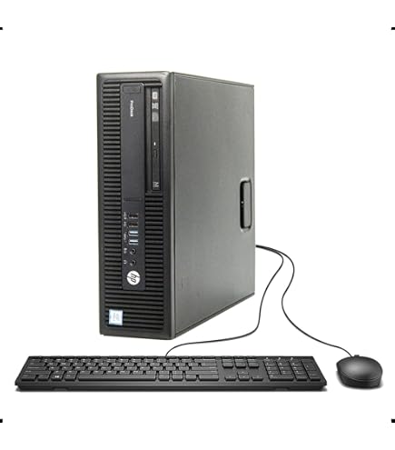 即戦力！ProDesk 600 G3 i5-7500 office2021 Amazon.com: HP ProDesk 600 G3 Mini Tower Desk top PC i5-7500