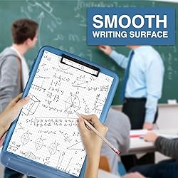 Sooez Clipboards with Storage, High Capacity Clip