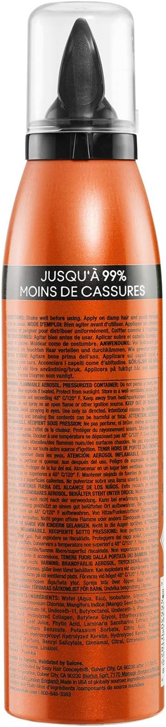 Sexy Hair Strong Active Recovery Repairing Blow Dry Foam, 205 ml, 205 ml (Pack of 1) - Image 3