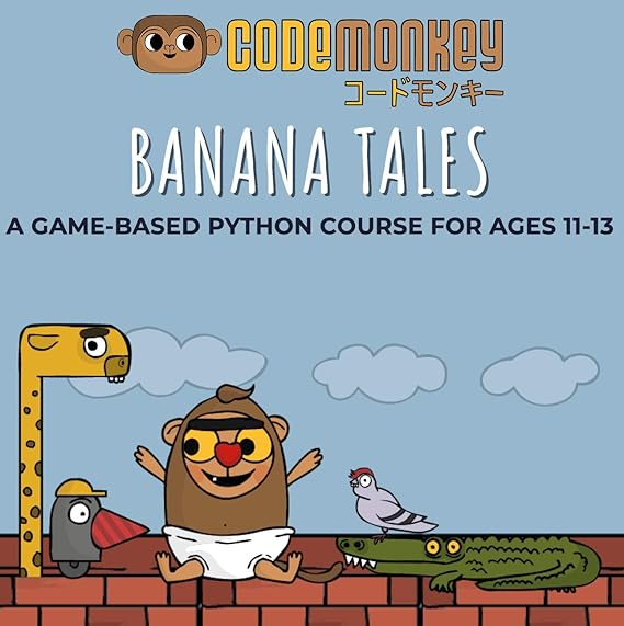 Amazon プログラミング学習ゲーム Codemonkey コードモンキー バナナ テイルズライセンス パッケージ版 1年 小学校教育 ソフトウェア