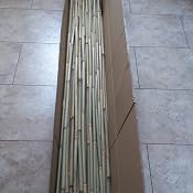50 Bambusstäbe 152 Cm Lang, 10-12 Mm Dick - Für Pflanzen, Insektenhotels & Rankgitter