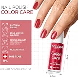 PODERM Nail Care Polish with Tea Tree Power Red 8ML Swiss Lab view 5