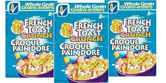 General mills french toast crunch cereal 380g (065633279438)