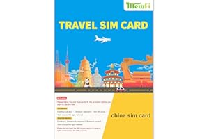MEWFI China SIM Card with Calls and Text 4G Network 30 Days 10GB Data 30 Minutes to Mainland China, Receiving SMS Free (Requires Real Name verification)