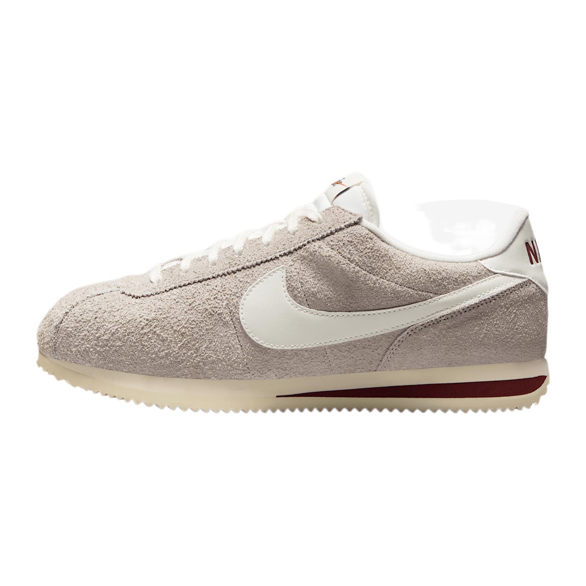 Photo 1 of * USED/ DIRTY * Nike Cortez SE Suede Men's Shoes (HF3142-001, College Grey/Dark Team Red/Coconut Milk/Sail) Size 9.5