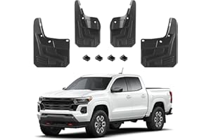TECHPICCO Mud Flaps Compatible with Chevy Colorado Z71 WT LT 2023 2024, Mud Guards 4pcs Fender Guards Compatible with Chevrolet Colorado Accessories 2023 2024 (Not Fit for GMC Canyon)