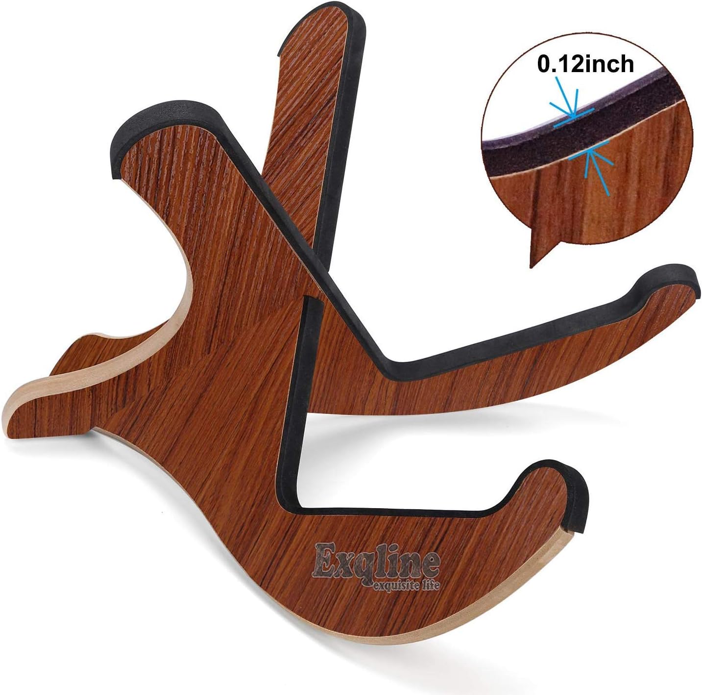 Guitar Stand Exqline Wooden Musical Instrument Stand Portable Stand