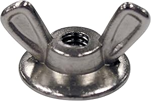 Hillman 707319 Zinc Die-Cast Washered Wing Nuts (1/4"-20) - 50 Pieces, Silver
