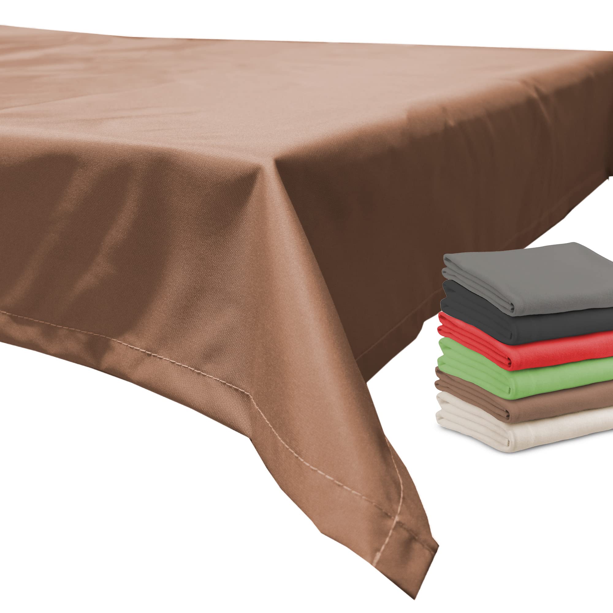 Beo Water Resistant Outdoor Table Cover, Rectangular, 130 x 230 cm Sand