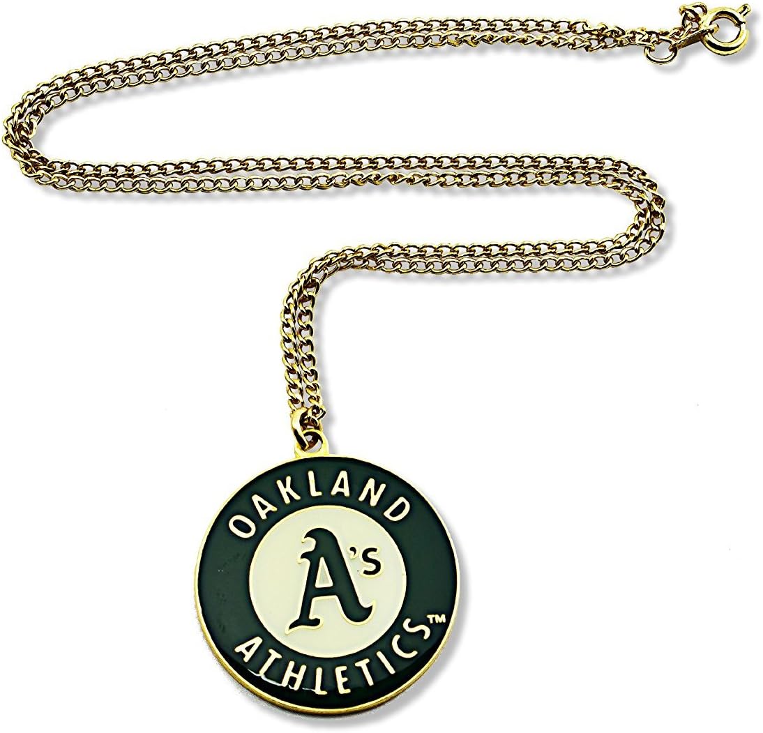 MLB Oakland Athletics Logo Pendant Necklace Sports