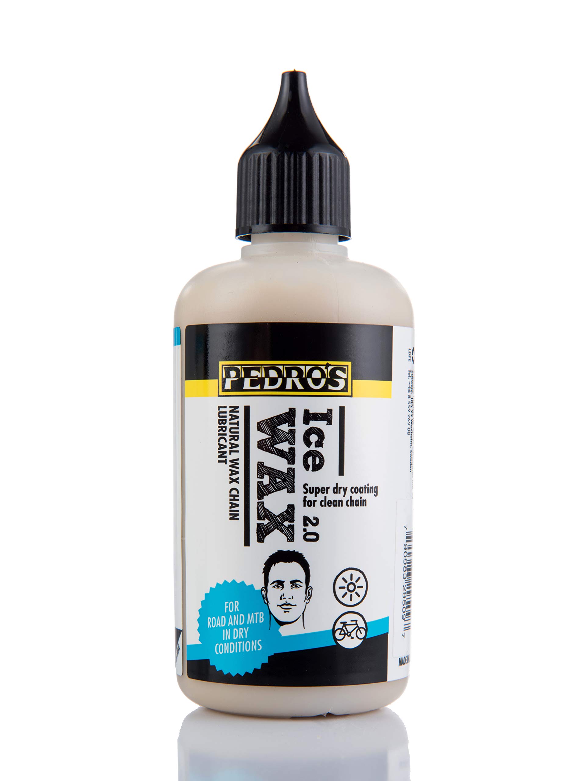 Pedro's Unisex's 2.0 Ice Wax Natural Dry Lubricant, 100 ml — image 1