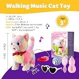 Marsjoy Interactive Walking Talking Cat Plush Toy Kids Singing Dancing view 8