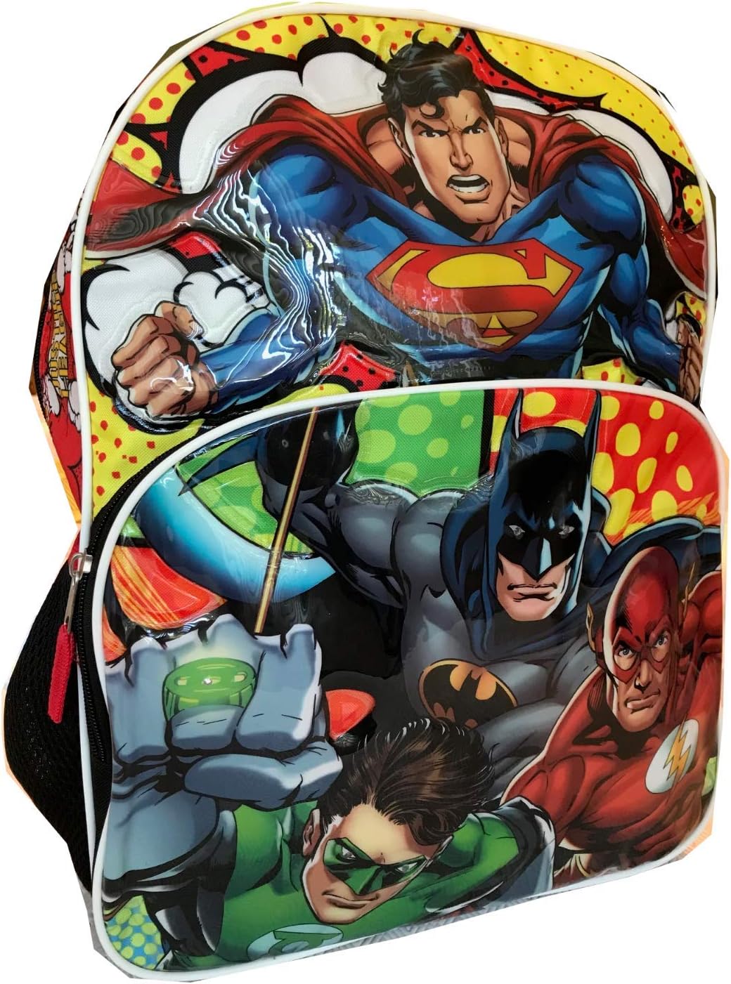 Justice League 16" Backpack Large Batman Superman Green Lantern