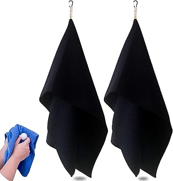 Amazon スポーツタオル 速乾タオル 純綿 超吸水 38x110cm 冷却タオル 防臭 超やわらか 薄軽さ ゴルフタオル フックハンガー付き ジョギング ヨガ ゴルフや登山旅行などの屋外運動に適用します 1 2枚セット Finger Ten スポーツタオル