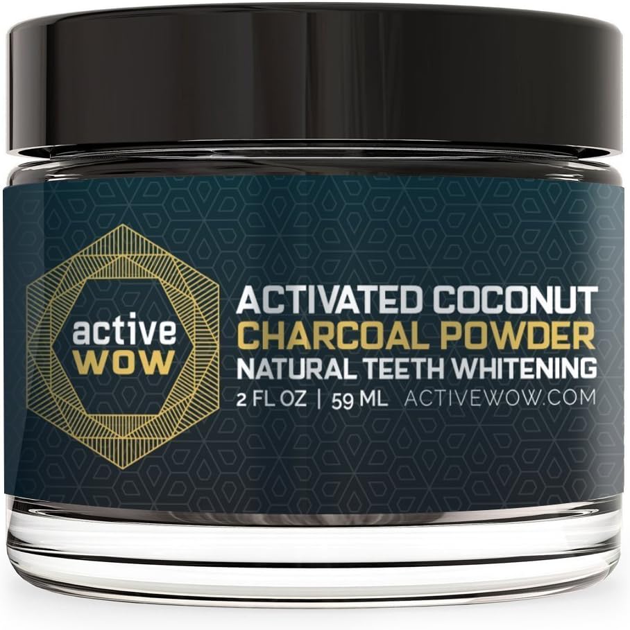 Active Wow Teeth Whitening Charcoal Powder