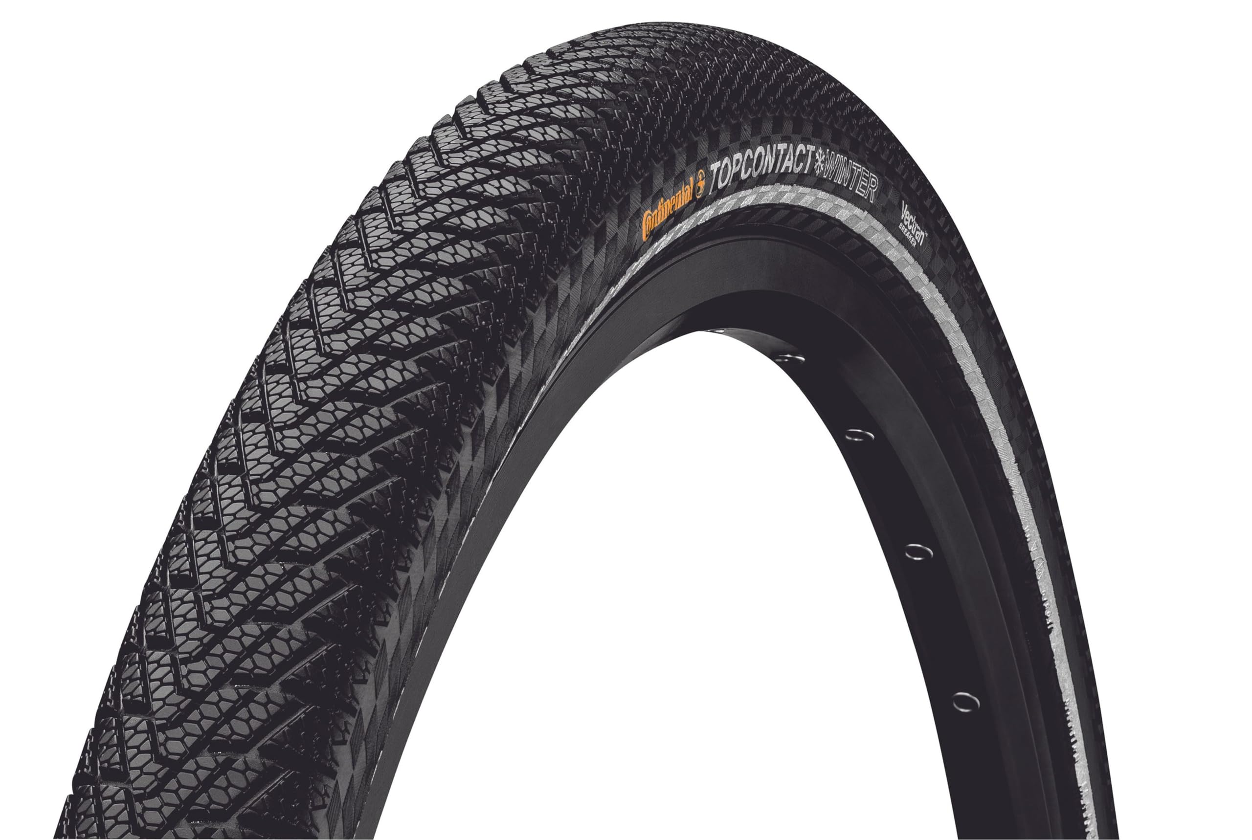 Continental Unisex Adulto Fahrradreifen Topcontact Winter Ii Premium Pneumatici pieghevoli, Standard, 700 x 37c