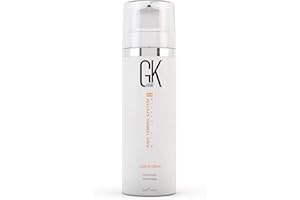 GK HAIR Global Keratin Leave In Conditioner Cream (4.4 Fl Oz/130ml) Conditioning Detangler Hydrating Smoothing Moisturizing & Frizz Control For Dry Damaged Hair Pre Swim Protection - All Hair Types