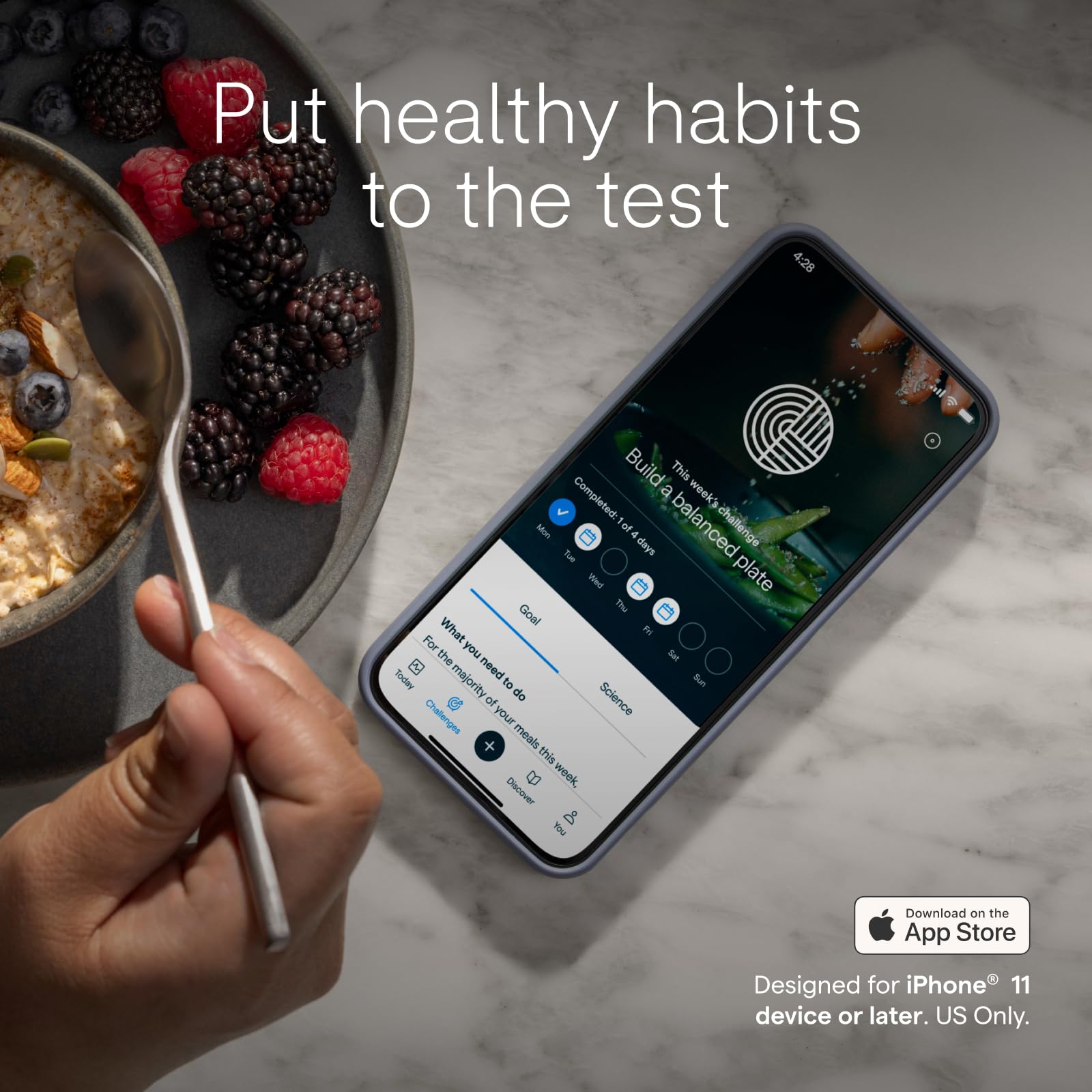 Lingo Continuous Glucose Monitor (CGM) & App. Made by Abbott. Know the impact of what you eat. 1 Lingo biosensor lasts up to 14 Days*. Works with iOS and Android. US Only.