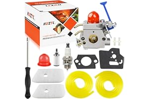 HUZTL 128LD Carburetor for Husqvarna 128L 128LDX 128R 128RJ 125R 125RJ 128C 128CD Trimmer Edger 545081848 C1Q-W40A Carb w Tune Up Kit