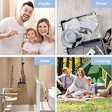 CCLKHY 2 Pcs Toothbrush Case Portable Travel Storage for Hiking & Camping view 7