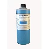 Biopharm pH 10.00 Buffer Solution, 1 Quart (950 mL). NIST Traceable. | Made in USA. COAs available. Listed Values at 25C. Color Coded. Calibration Reference Standards Compatible with All pH meters