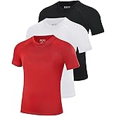 Blueleaf Boys Compression Shirt Short Sleeve Youth Basketball Football Undershirt Kids Quick Dry Athletic Base Layer T-Shirt