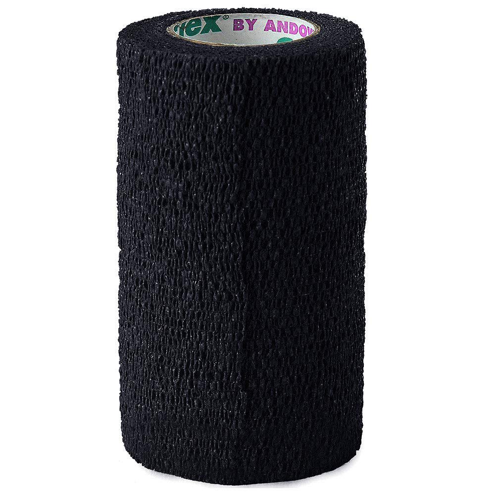 Powerflex Equin Cohesive Strips 10 cm Black