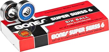 Bones Super Swiss 6 Longboard Bearing