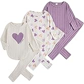 VARMILO Toddler Girl Clothes Sets Fall Warm Sweatshirt Pants Long Sleeve Winter Outfits Size 2-8 Years