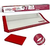 COOKINA Silicone Reusable Baking Mat 100% Non-Stick, Easy to Clean Cooking Sheet for Gas, Electric, Toaster and Convection Ov