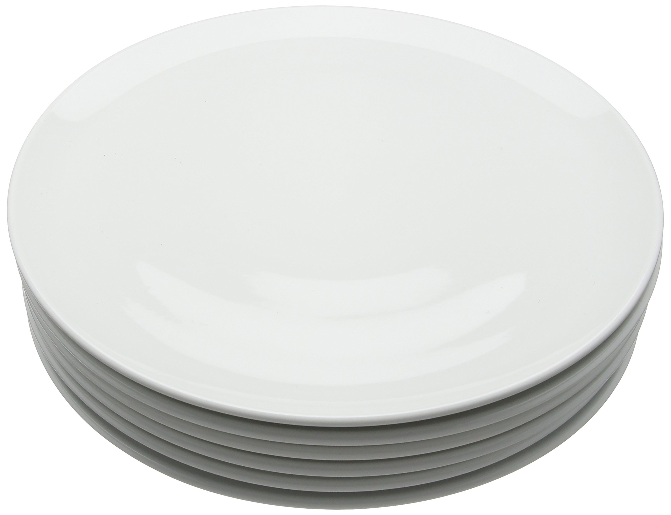 Genware NEV-162932 Royal Pizza Plate, 32 cm, White (Pack of 6)