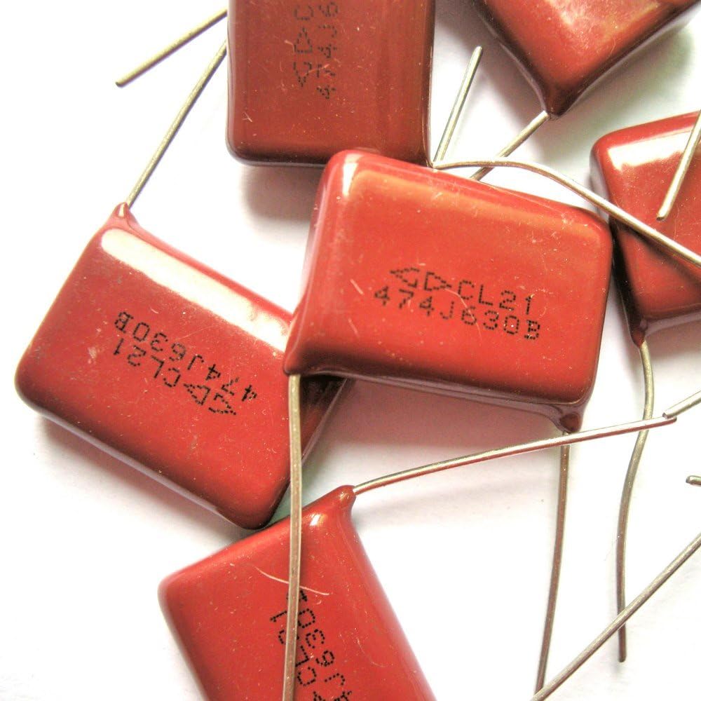 Cary 10pc Metallized Polypropylene Film Capacitor 0.47uf 630v for Tube Amps