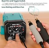 YIHUA 939-III Pyrography Tool Kit Dual Pen 20 Tips UK Plug 230V view 4