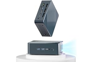 Getorli Mini PC, AMD 3550H(Max 3.7GHz), Mini Computers 16GB DDR4 RAM 512GB SSD, Mini Desktop Computer 4K 60Hz Displays/Dual HDMI/Type-C&USB3.2 Ports/LAN RJ45/WiFi 5/BT5.0 for Home/Office/Business
