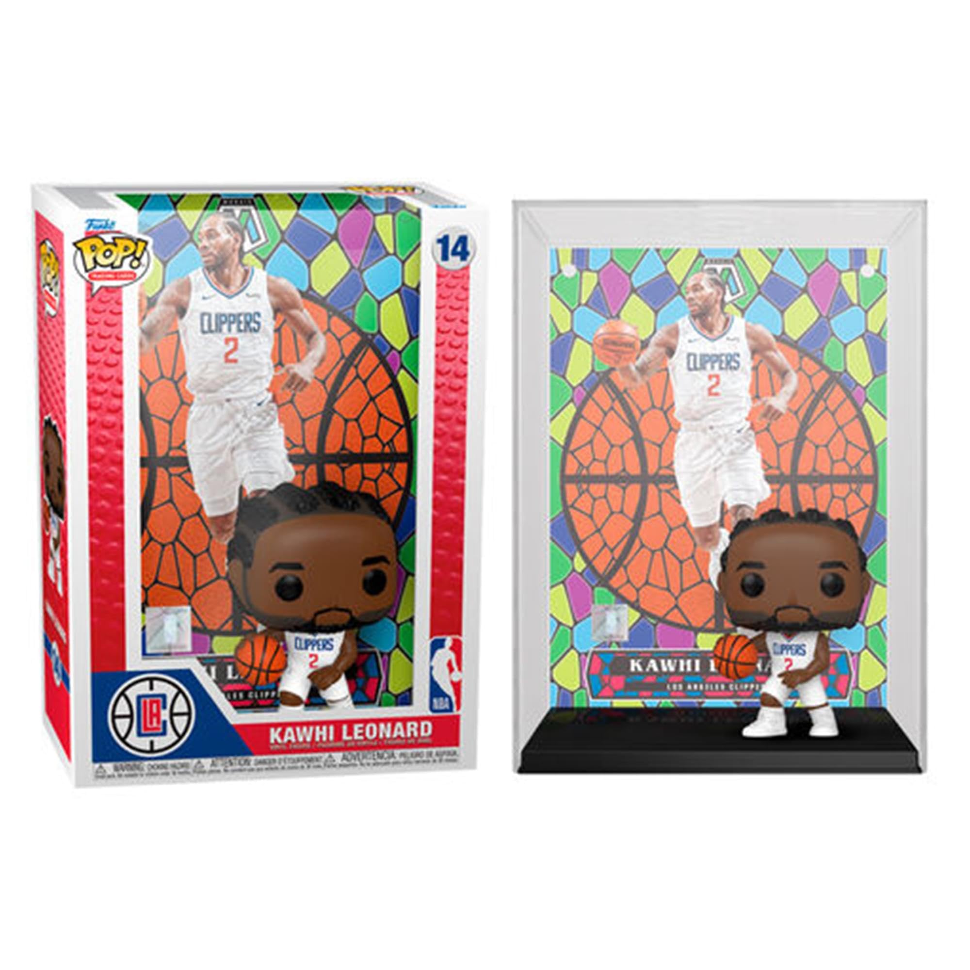 Funko Pop! Trading Cards: Kawhi L - (Mosaic) - NBA - Collectable Vinyl Figure - Gift Idea - Official Merchandise - Toys for Kids & Adults - Sports Fans - Model Figure for Collectors and Display