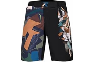 ROAR-INT Kids Mixed Martial Arts MMA Shorts BJJ Cross Training Gym Boxing Grappling Kickboxing Muay Thai Workout Shorts