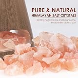 SALKING 2-in-1 Himalayan Salt Lamp Diffuser 150ml Auto Off Flame view 2