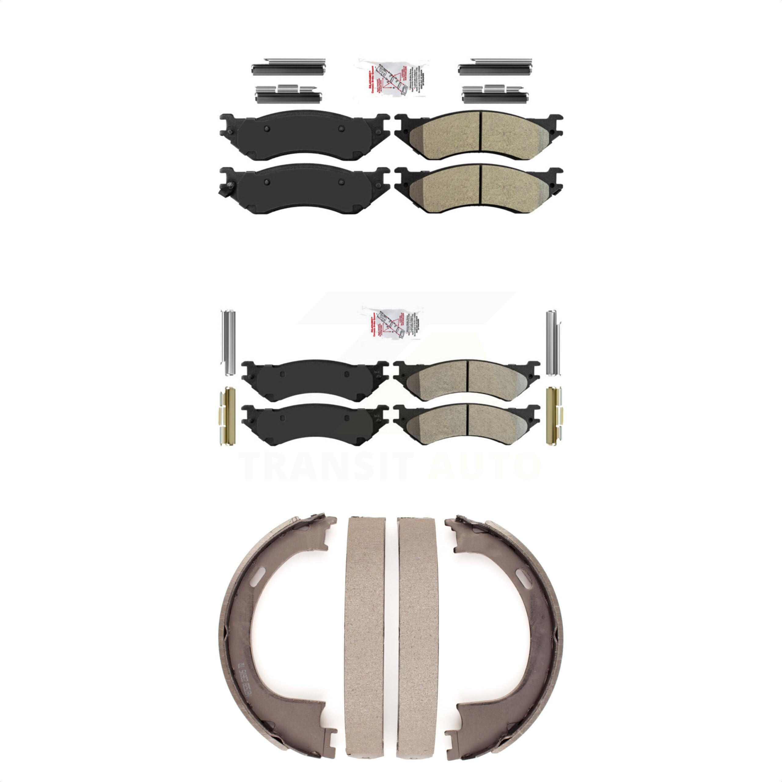 Transit Auto Front Rear Semi-Metallic Disc Brake