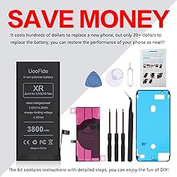 Upgraded Battery for iPhone XR, High Capacity