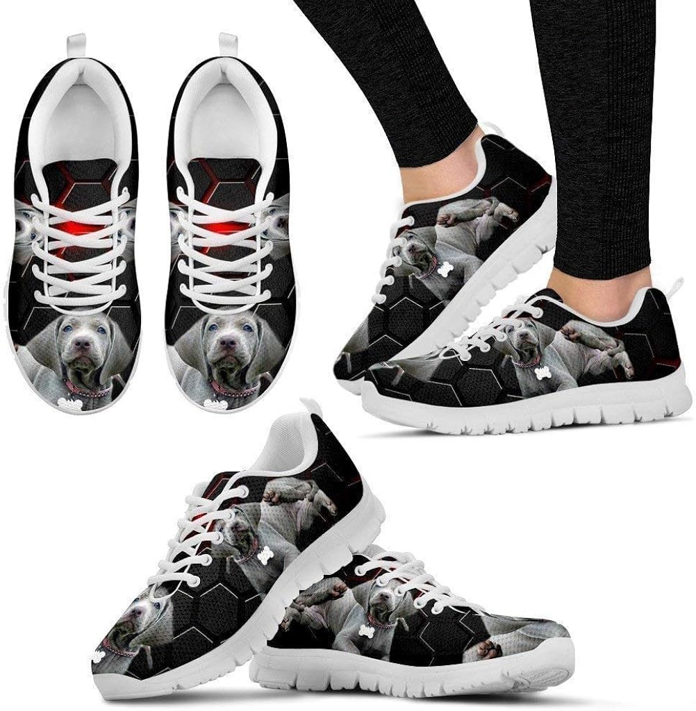 Pawlion Weimaraner Dog Running Shoes for Women Casual
