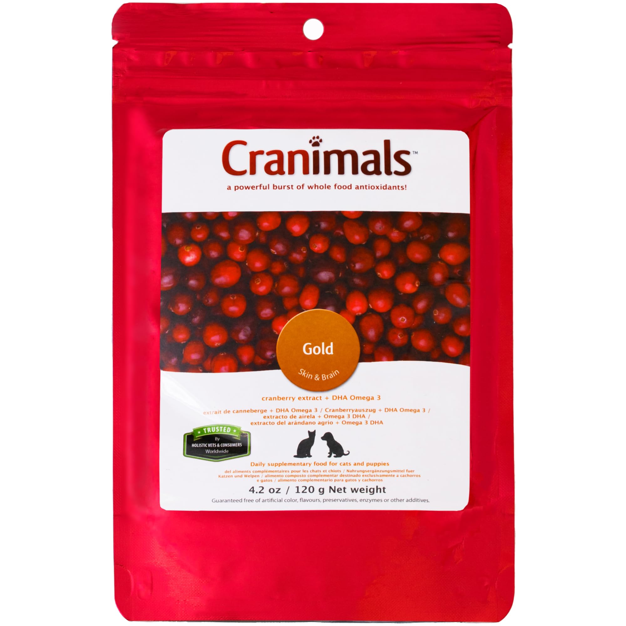 Cranimals Gold Supplement Idea for Puppies and Cats